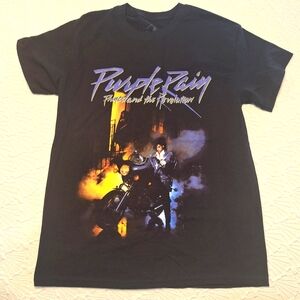 Prince And The Revolution Purple Rain Tshirt M Short Sleeve Pre-owned
